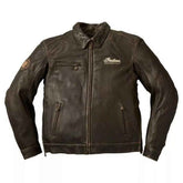 Men’s Indian Motorcycle Handmade Leather Jacket – Genuine Cowhide Biker Riding Jacket | Classic Streetwear