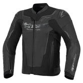 Alpinestars Missile V2 Biker Jacket Black White – Premium Leather Motorcycle Racing Gear
