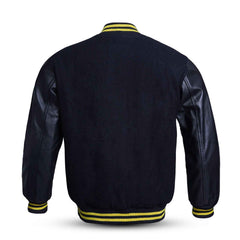 SialFit American Style Unisex Letterman Jacket – Wool Body, Genuine Leather Sleeves