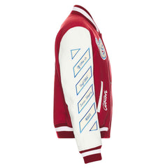 SialFit Leather Sleeve Varsity Jacket – Wool Body American Letterman Bomber
