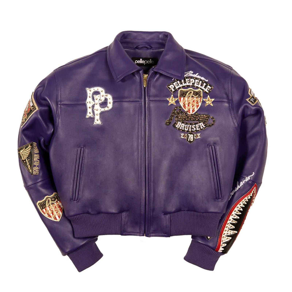 Pelle Pelle American Bruiser Women’s Jacket – Urban Street Style Plush Leather Jacket