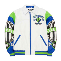 Pelle Pelle American Soda Club Jacket – Classic Vintage Hip Hop Leather Varsity Jacket