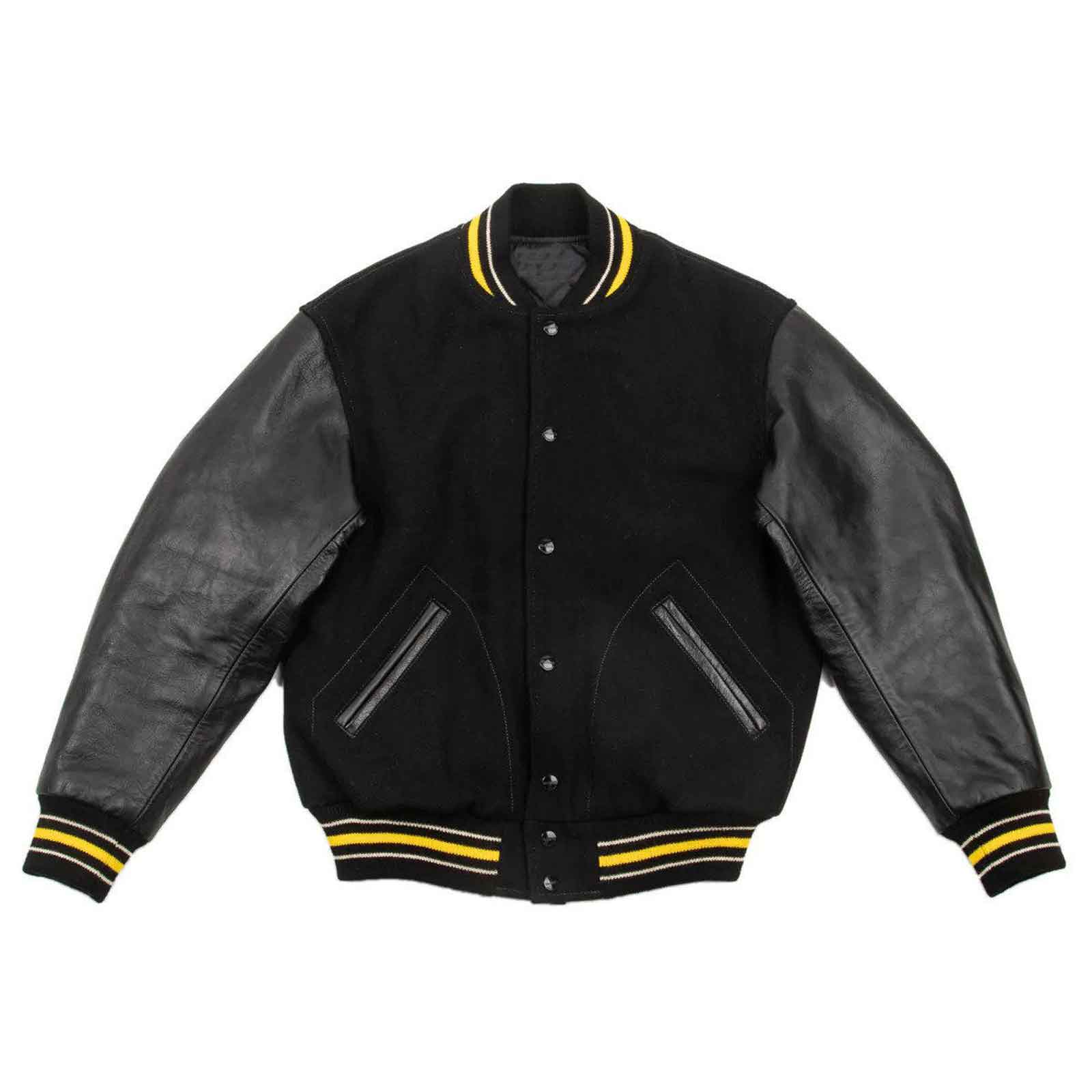 Sialfit Men Custom Letterman Varsity Jacket | 100% Wool Baseball Jacket with Chenille Patches & Logo Printing