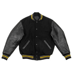 Sialfit Men Custom Letterman Varsity Jacket | 100% Wool Baseball Jacket with Chenille Patches & Logo Printing