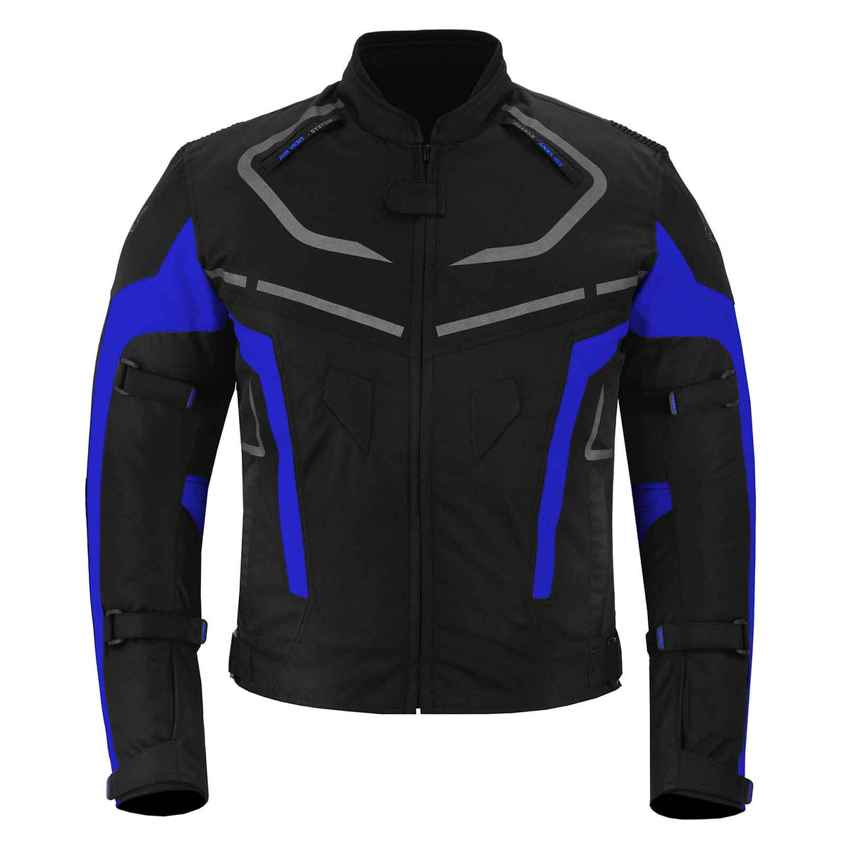 MZONE Valeco Blue Motorcycle Jacket – High-Performance CE Safety Jacket with Dynamic Ride Comfort