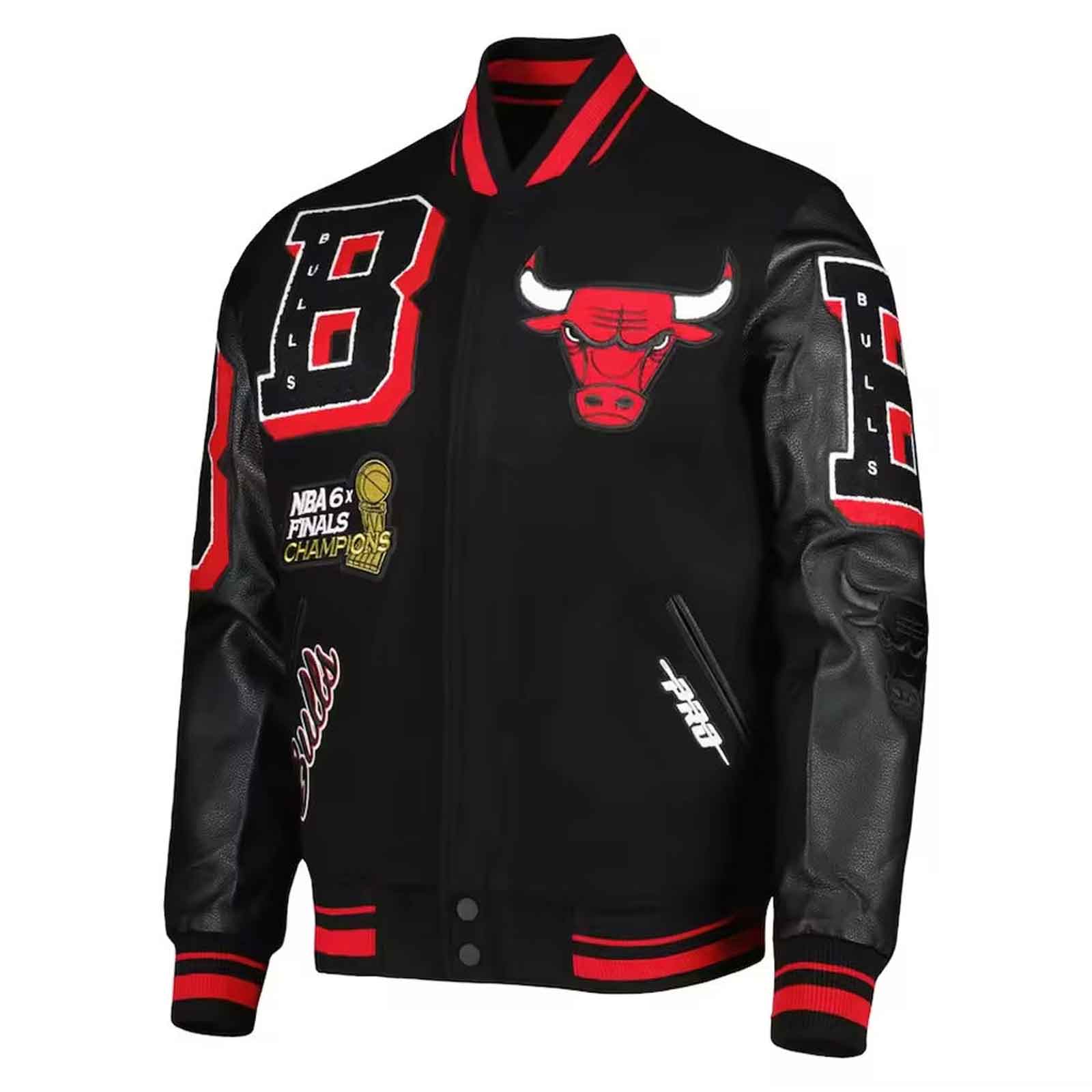 High-Quality Leather Sleeve Varsity Jacket for Men – Classic Wool Letterman Baseball Jacket