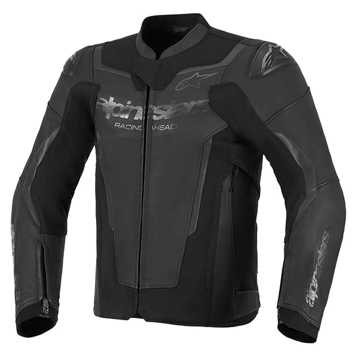 Alpinestars Missile V2 Biker Jacket Black White – Premium Leather Motorcycle Racing Gear