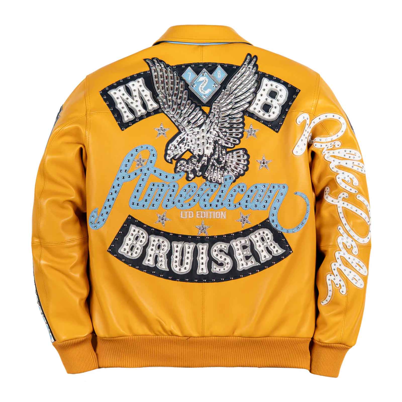 Pelle Pelle American Bruiser Plush Leather Jacket – Premium Streetwear Urban Coat