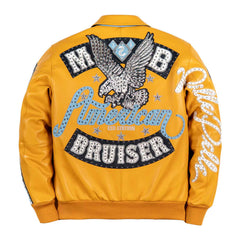 Pelle Pelle American Bruiser Plush Leather Jacket – Premium Streetwear Urban Coat