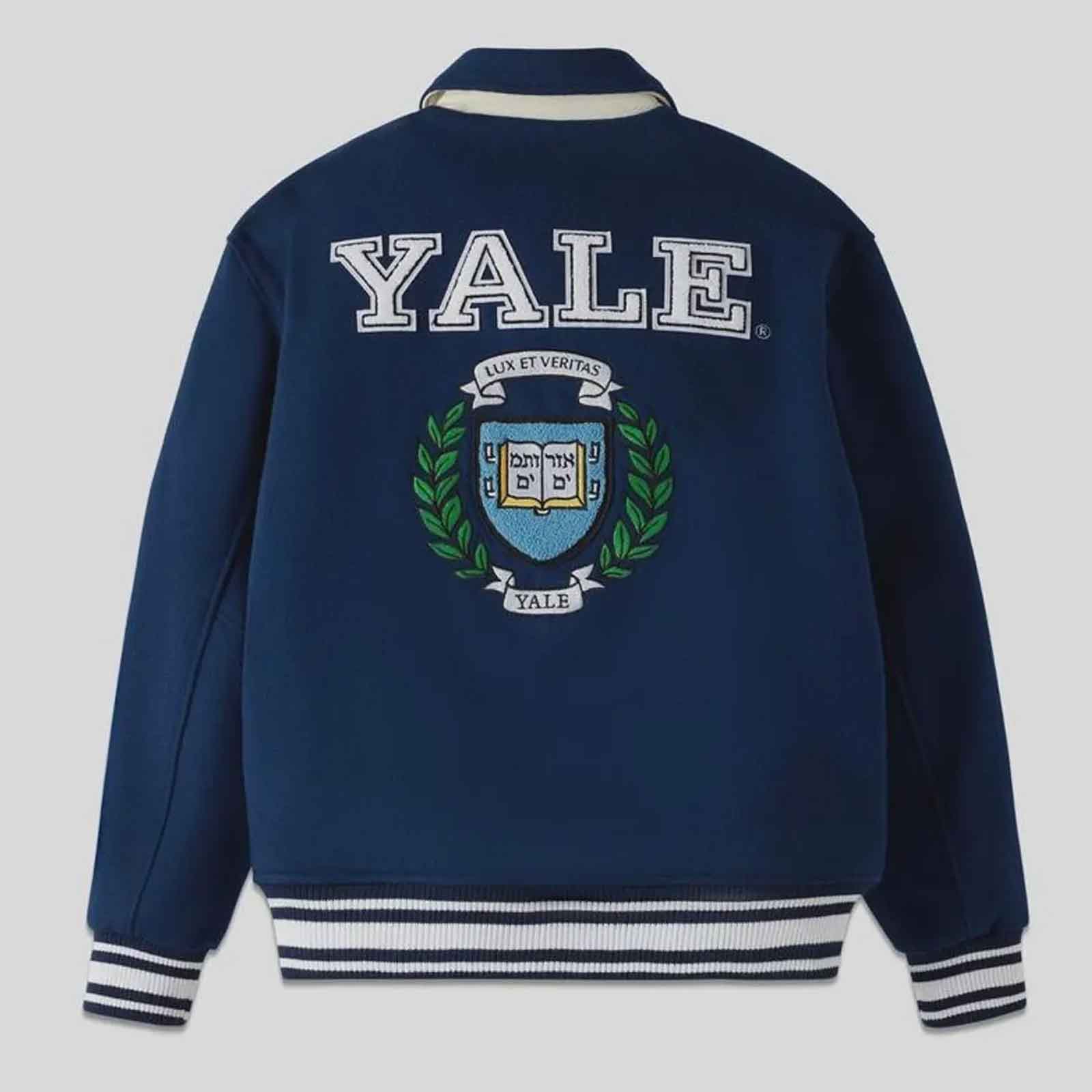 Unisex Varsity Letterman Wool Jacket – Stylish College Bomber Jacket for Casual Wear