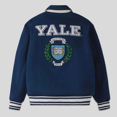 Unisex Varsity Letterman Wool Jacket – Stylish College Bomber Jacket for Casual Wear