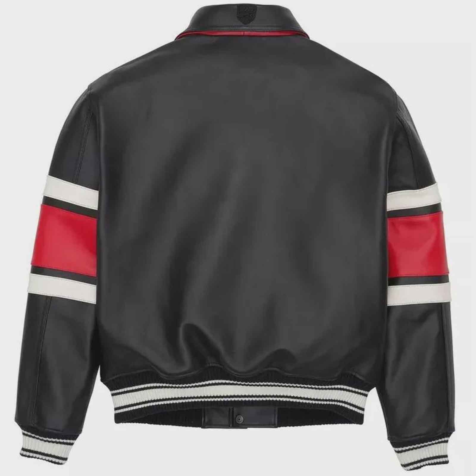 Handmade Cowhide Leather Avirex Bomber Jacket – Classic Men’s Flight Jacket