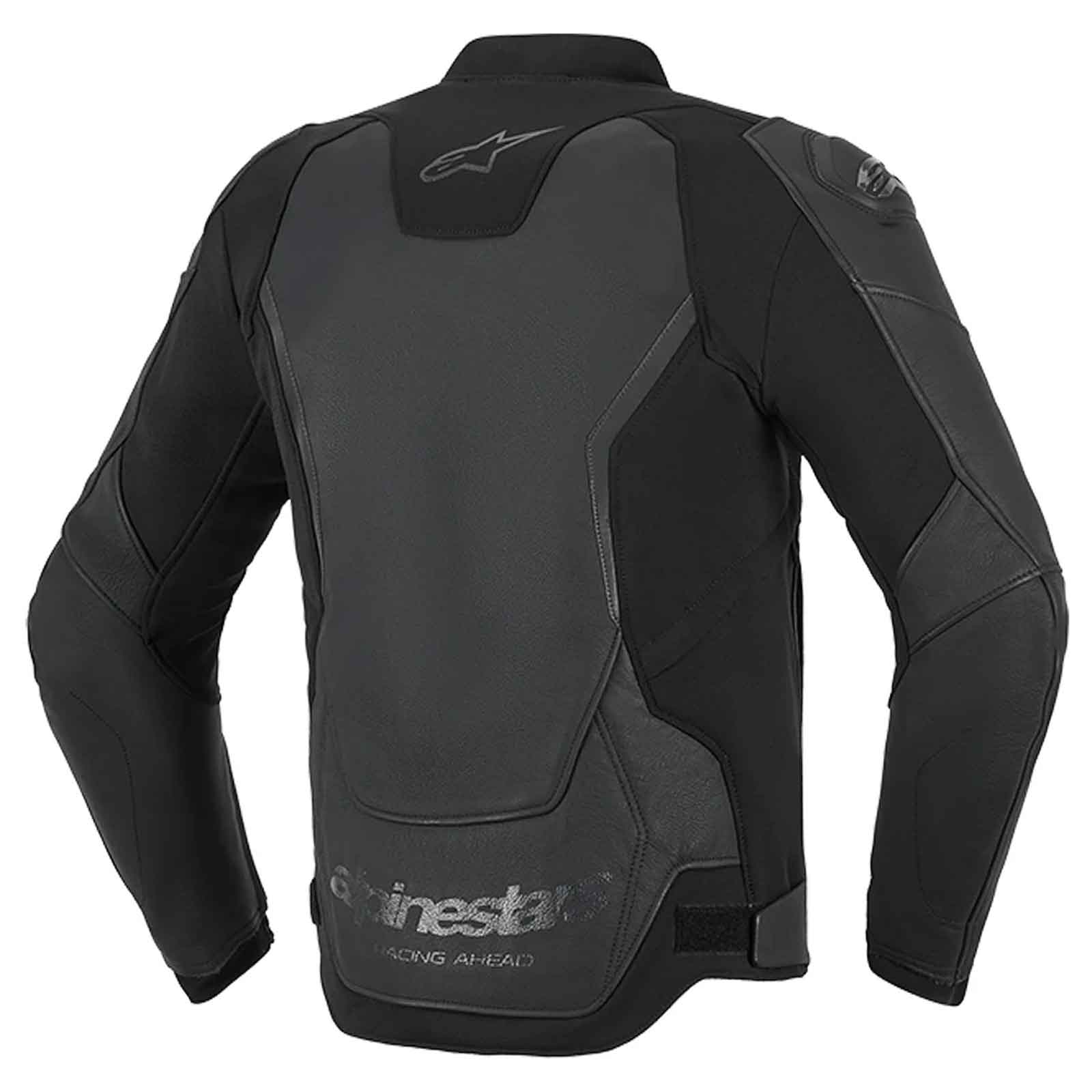 Alpinestars Missile V2 Biker Jacket Black White – Premium Leather Motorcycle Racing Gear