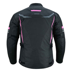 MZONE Nekma Pink Lining Jacket for Women | Stylish Lightweight Fashion Jacket for Spring, Autumn & Winter
