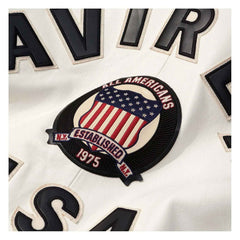 SialFit Best Seller Men’s Iconic Avirex Style White Leather Bomber Jacket – Aviator Pilot Design