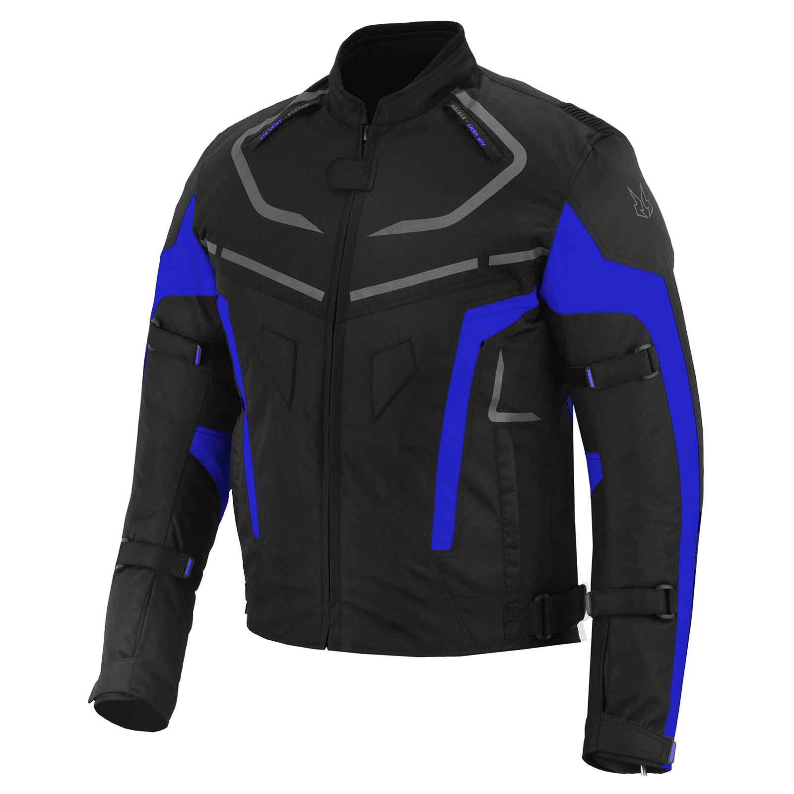 MZONE Valeco Blue Motorcycle Jacket – High-Performance CE Safety Jacket with Dynamic Ride Comfort