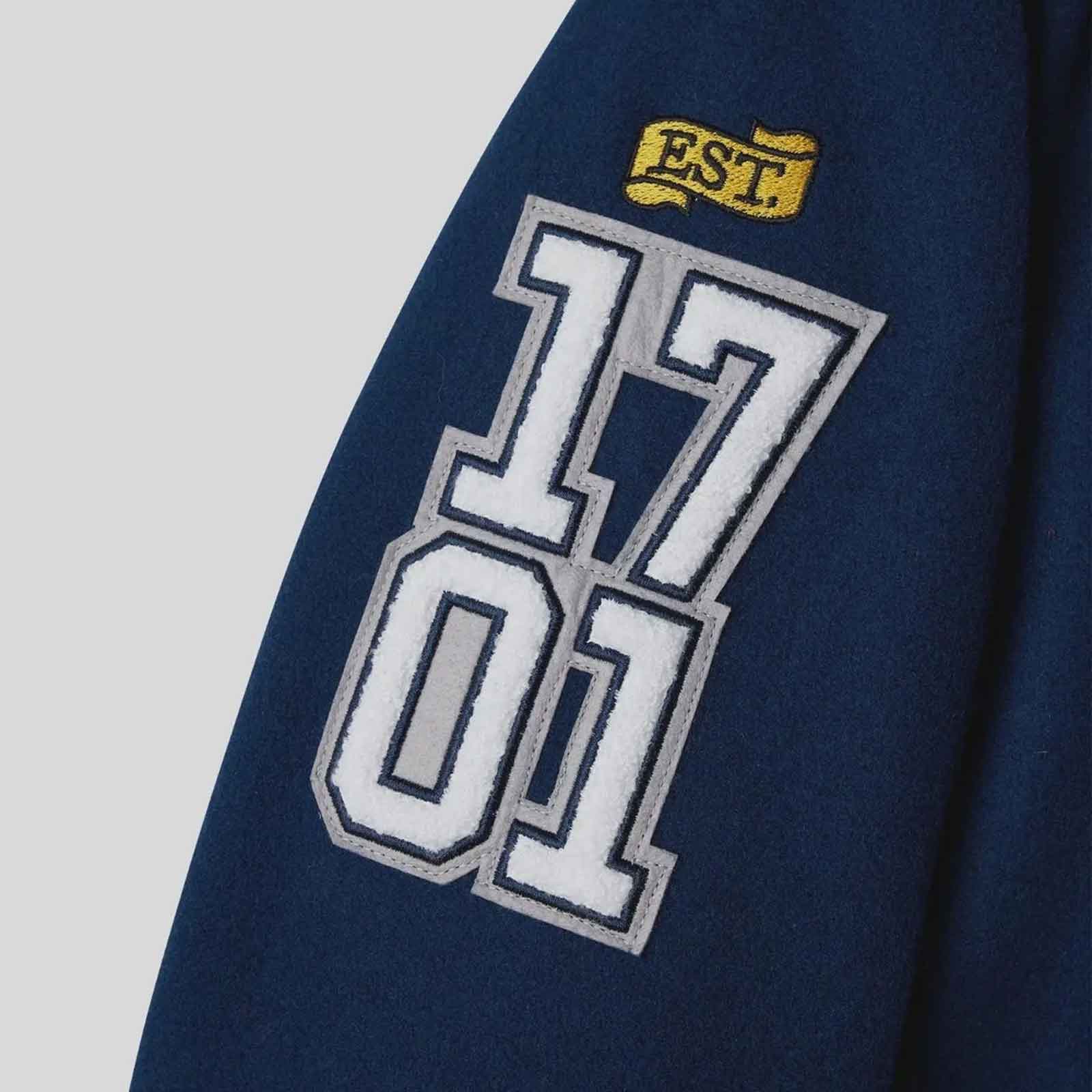 Unisex Varsity Letterman Wool Jacket – Stylish College Bomber Jacket for Casual Wear