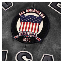 Men’s Iconic Aviator Leather Jacket – Black Genuine Leather Bomber, Avirex Style