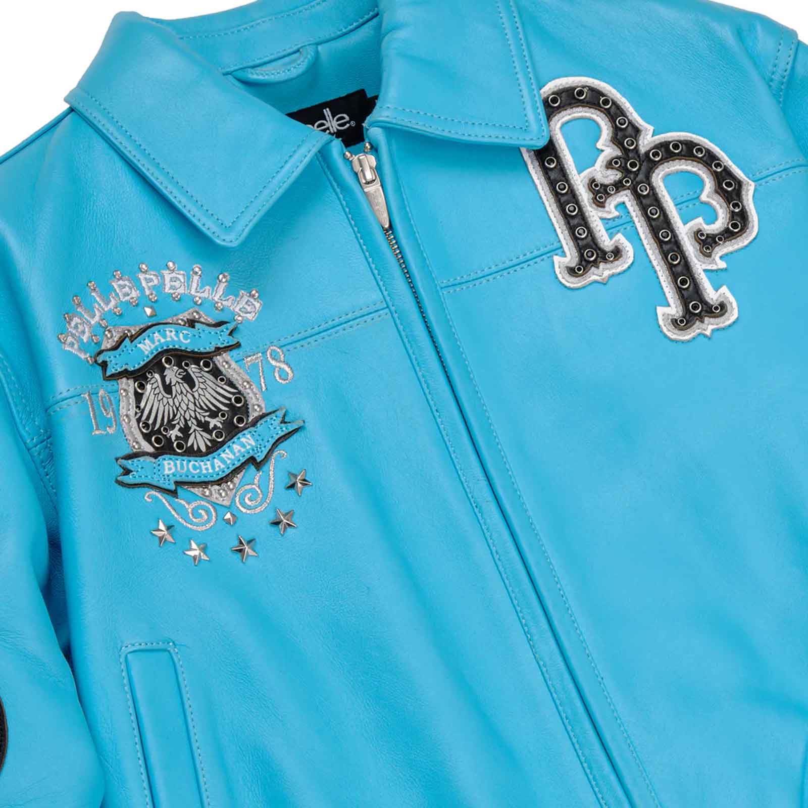 World Famous Pelle Pelle Women’s Jacket – Premium Leather Vintage Hip Hop Streetwear Jacket