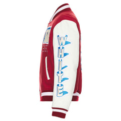 SialFit Leather Sleeve Varsity Jacket – Wool Body American Letterman Bomber