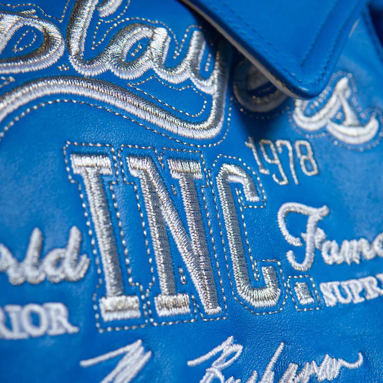 Pelle Pelle Players Inc Leather Jacket – Vintage Hip Hop Varsity Streetwear Bomber Jacket for Men