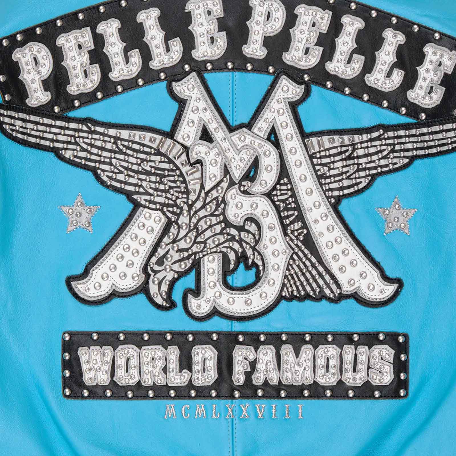 World Famous Pelle Pelle Women’s Jacket – Premium Leather Vintage Hip Hop Streetwear Jacket